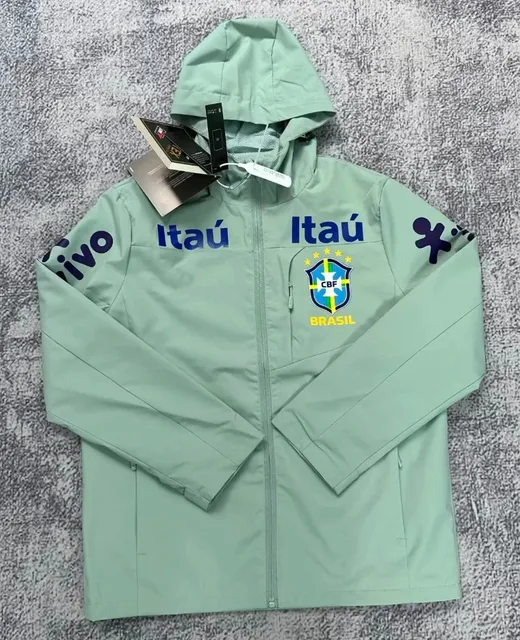 Nike Brazil National Team Jacket Itaú Sponsor
