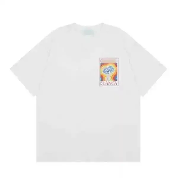 Balenciaga T-Shirt Blanca Graphic