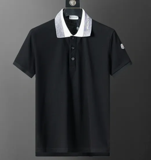 Moncler Polo Shirt Contrast Collar