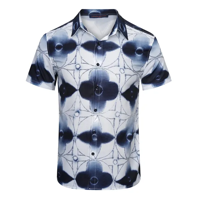 Louis Vuitton Short-Sleeve Shirt Monogram Floral Print