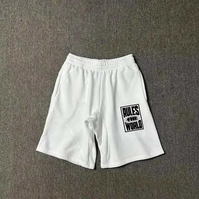 Corteiz Logo Shorts Rules The World Print
