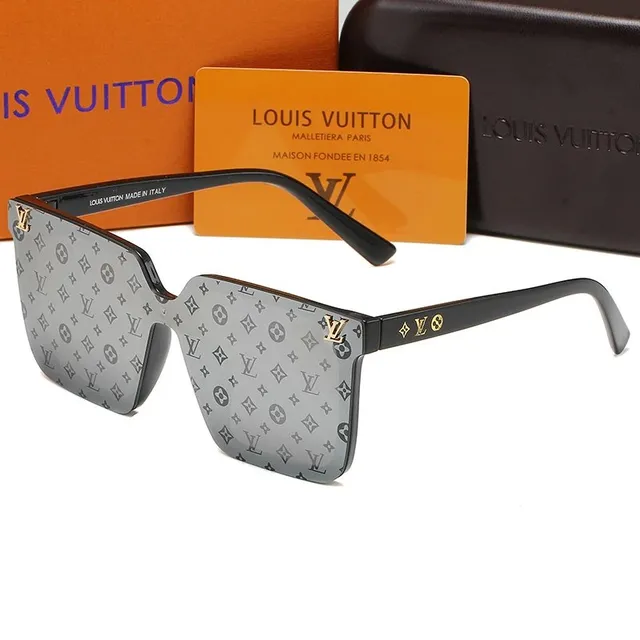 Louis Vuitton Square Sunglasses Monogram Print
