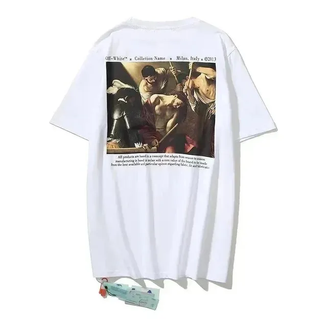 Off-White Graphic Tee Caravaggio Print