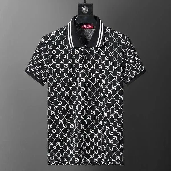 Gucci Polo Shirt GG Monogram Print