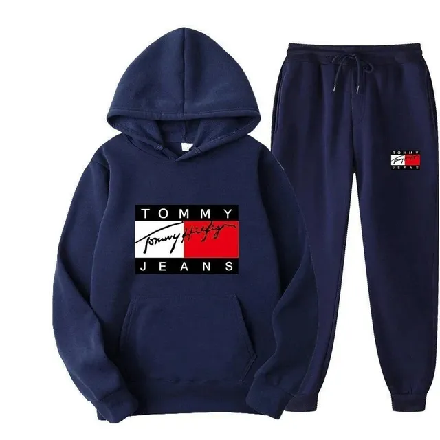 Tommy Hilfiger Hoodie and Joggers Set Classic Logo