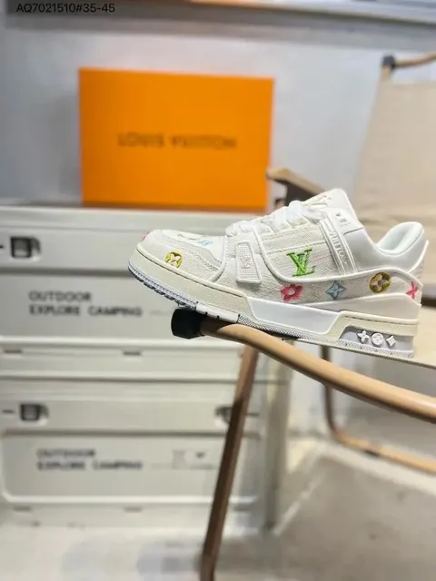 Louis Vuitton LV Trainer Multicolor Patchwork