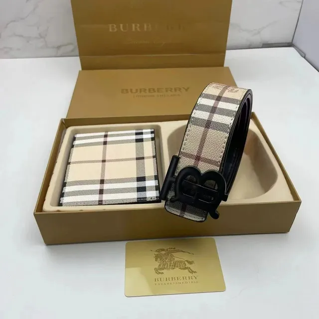 Burberry Check Belt Classic Nova Check