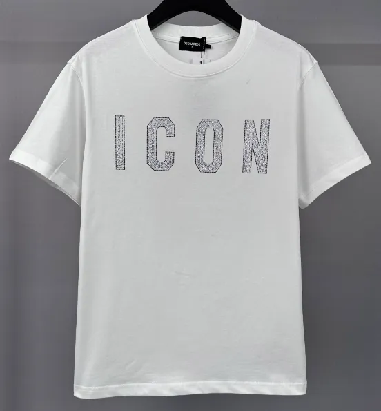 Dsquared2 T-Shirt ICON Rhinestone Logo