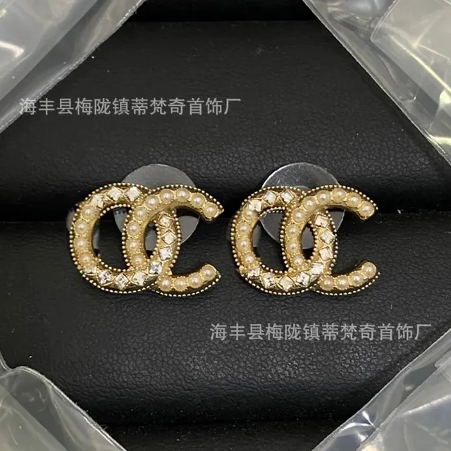 Chanel jewelry Pearl and Crystal Embellished