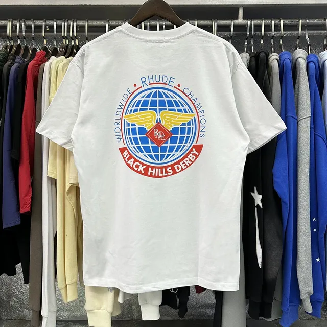 Rhude Graphic Tee Worldwide Champions