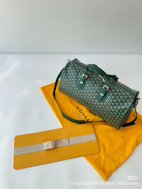 Goyard Saint Louis Green Chevron