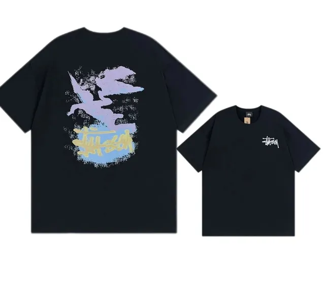 Stüssy Graphic Tee Abstract Print