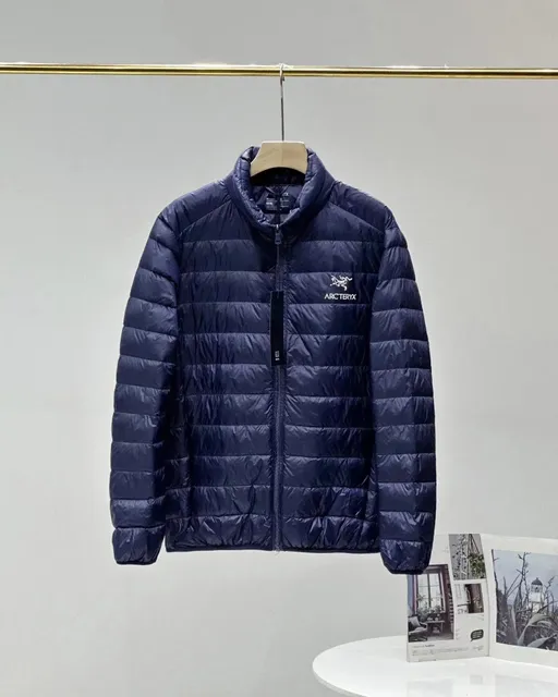 羽绒服 蓝 90%白鸭绒填充
