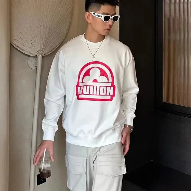 Louis Vuitton Crewneck Sweatshirt Logo Print