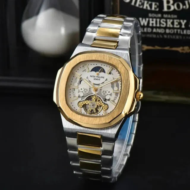 Patek Philippe Nautilus Two-Tone Skeleton Dial