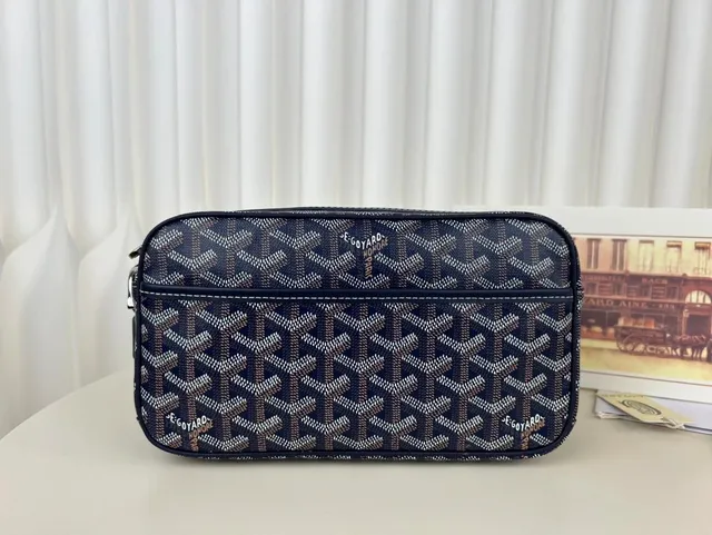 Goyard St. Louis Pouch Classic Chevron Canvas
