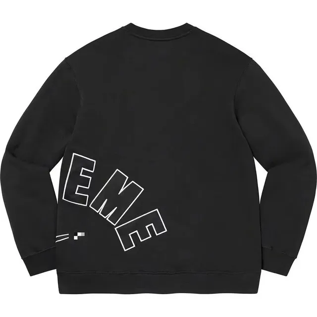 EME Crewneck Sweatshirt E.M.E. Outline Print
