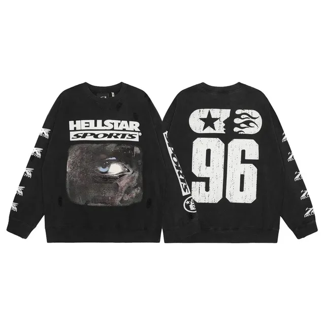 Hellstar Crewneck Sweatshirt Eye Graphic