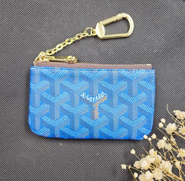Goyard Coin Purse Blue Monogram