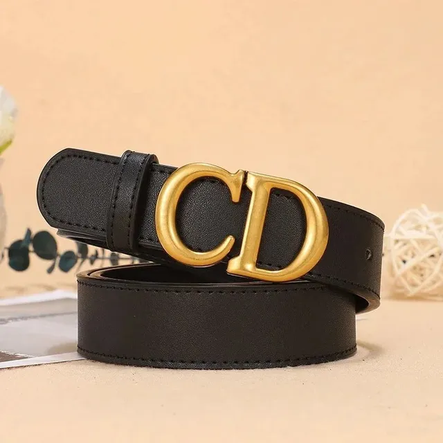 Dior CD Belt Gold Buckle