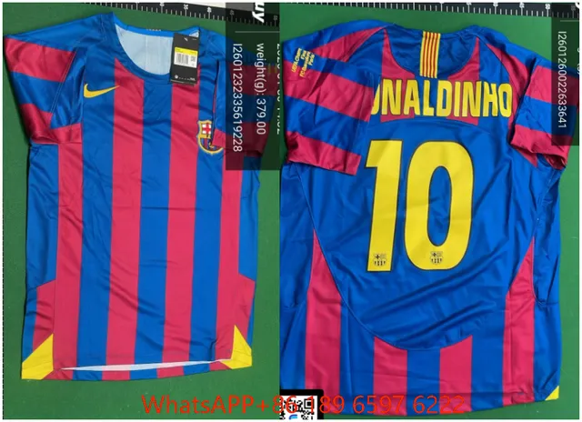 Nike FC Barcelona Home Jersey Ronaldinho #10