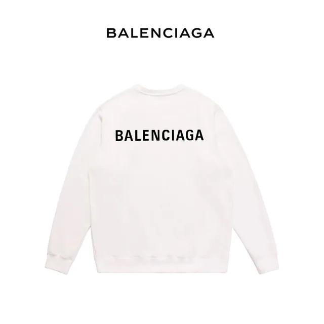 Balenciaga Crewneck Sweatshirt Logo Print