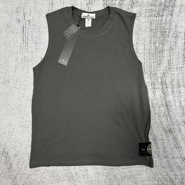 Stone Island Sleeveless Tank Top Solid