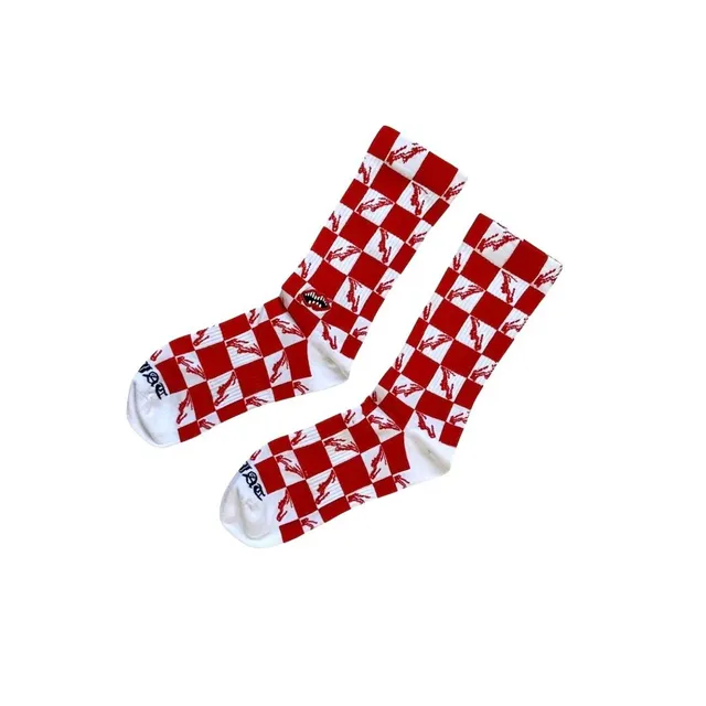 Chrome Hearts Socks Checkerboard Crocodile