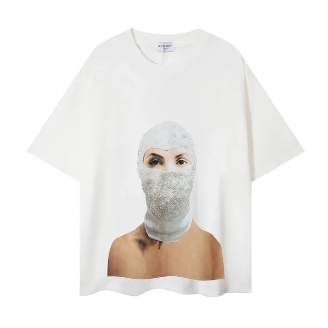 Off-White Graphic Tee Balaclava Print