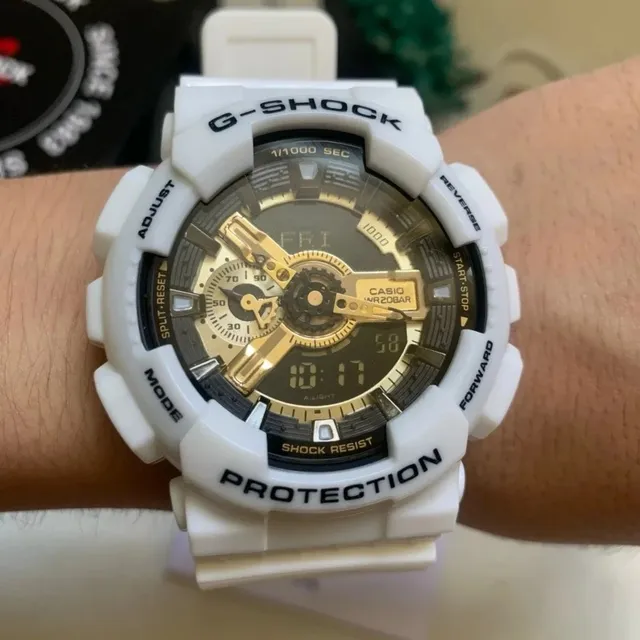 Casio G-Shock GA-110 White Gold