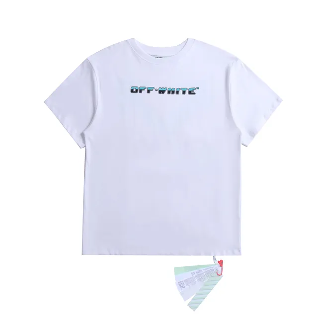 Off-White Logo T-Shirt Diagonal Stripe Logo