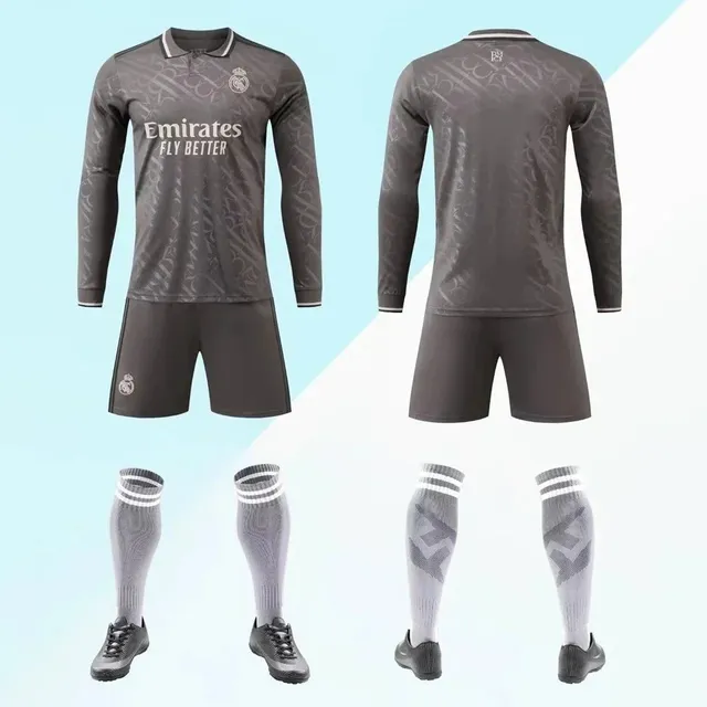 Adidas Real Madrid Away Kit 2023/24 Long Sleeve