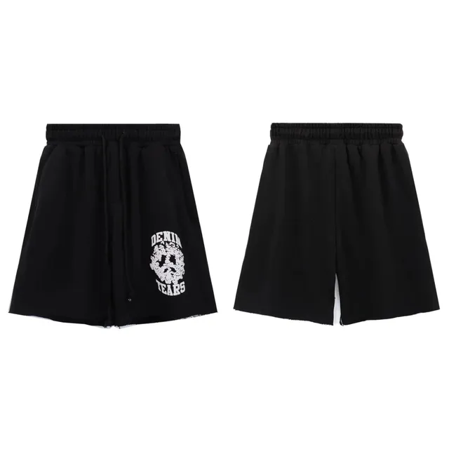 Denim Tears Logo Shorts Skull Print