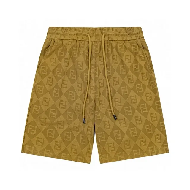 Fendi Logo-Print Shorts FF Monogram
