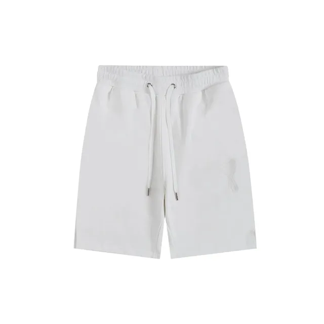 Amiri Logo Shorts Embroidered Heart