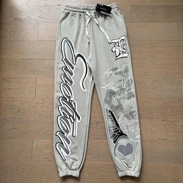 Broken Planet Jogger Emotion Graphic Print
