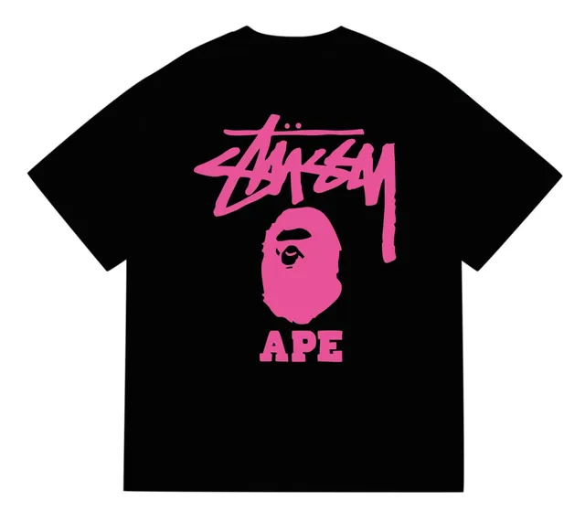 Stüssy Graphic Tee Stussy x Bape