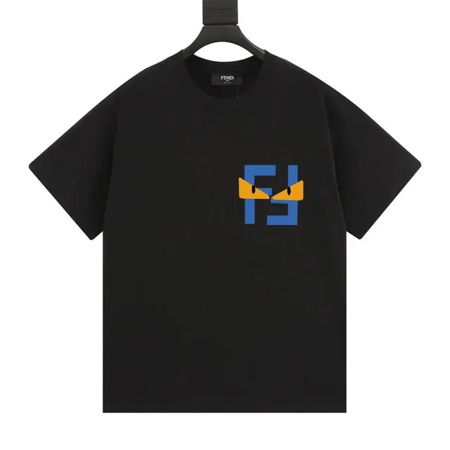 Fendi Logo T-Shirt Monster Eyes