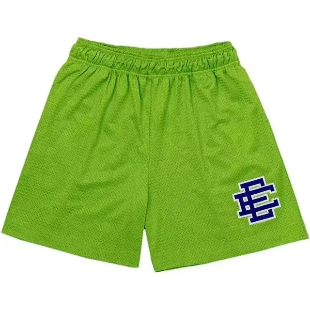 Eric Emanuel Mesh Shorts Logo Embroidered