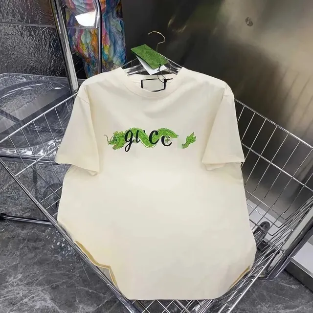 Gucci T-Shirt Green Dragon Logo