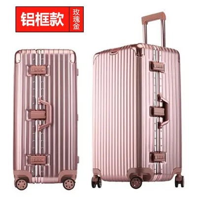 Rimowa Aluminum Suitcase Rose Gold