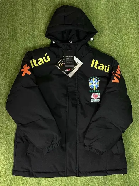 Nike Brazil National Team Jacket Itaú Sponsor Edition