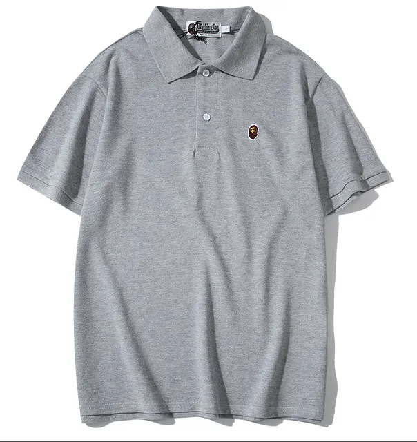 BAPE Polo Shirt Ape Head Logo