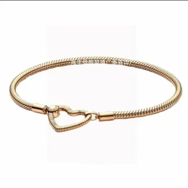 Bulgari Serpenti Tubogas Bracelet Heart Clasp