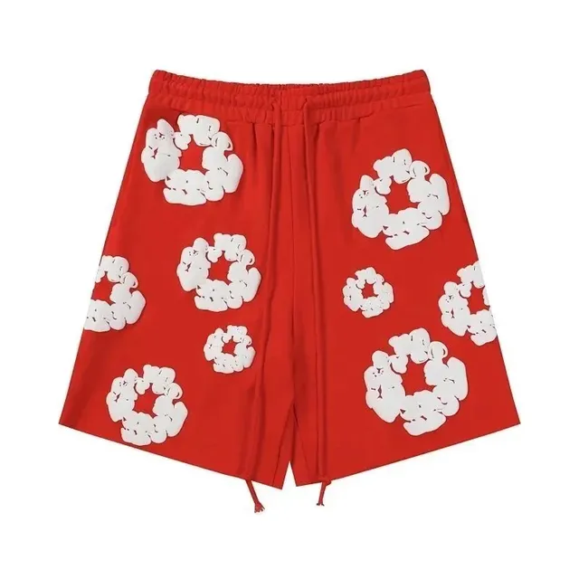 Balenciaga Printed Shorts Cloud Motif