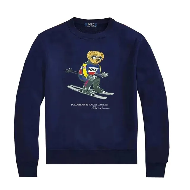 Polo Ralph Lauren Polo Bear Sweatshirt Skiing Bear Graphic