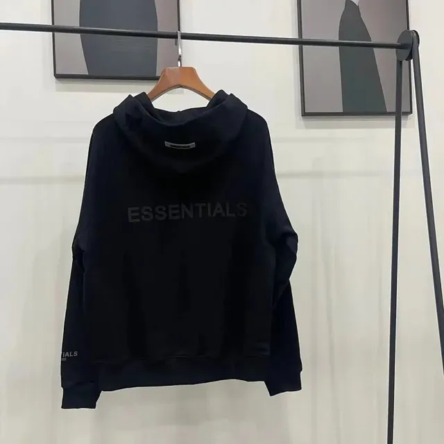 Fear of God Essentials Cowl Neck Hoodie Essentials Logo