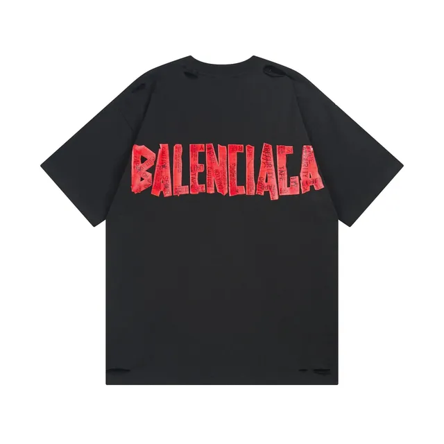 Balenciaga T-Shirt Tape Logo
