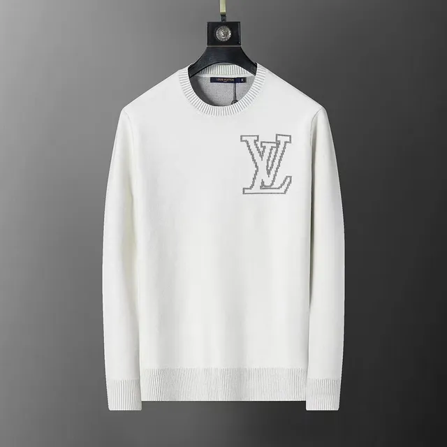 LV 白色毛衣
