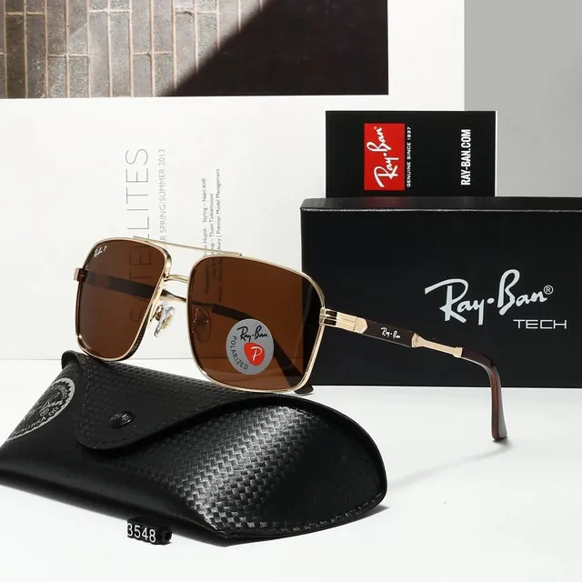 Ray-Ban Tech Aviator Polarized Brown Lens